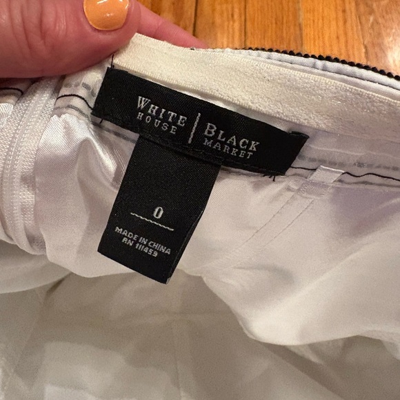 White House Black Market Striped Fit & Flare Dress - Picture 6 of 7